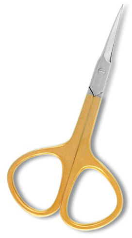 Arrow Point Scissor. Half Gold.